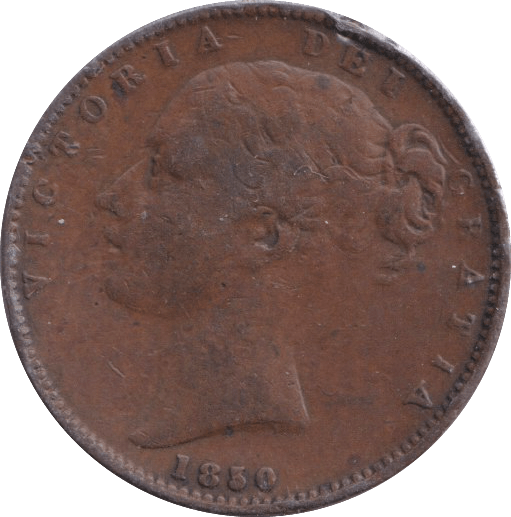 1850 FARTHING ( GF ) - FARTHING - Cambridgeshire Coins