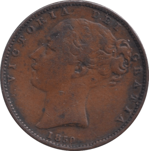 1850 FARTHING ( GF ) - FARTHING - Cambridgeshire Coins