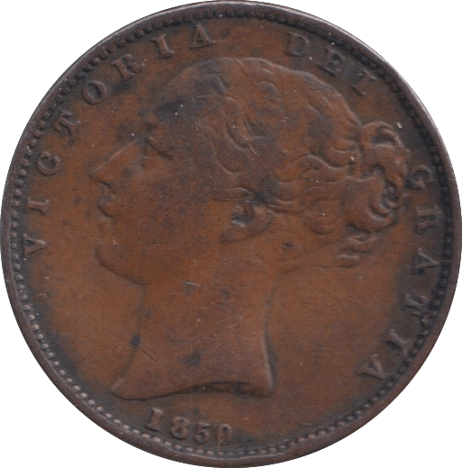 1850 FARTHING ( GF ) - FARTHING - Cambridgeshire Coins