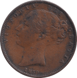 1850 FARTHING ( GF ) - FARTHING - Cambridgeshire Coins