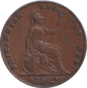 1850 FARTHING ( GF ) - FARTHING - Cambridgeshire Coins