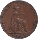1850 FARTHING ( GF ) - FARTHING - Cambridgeshire Coins
