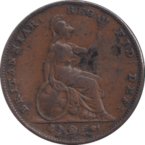 1850 FARTHING ( GF ) - FARTHING - Cambridgeshire Coins