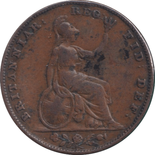 1850 FARTHING ( GF ) - FARTHING - Cambridgeshire Coins
