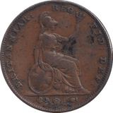 1850 FARTHING ( GF ) - FARTHING - Cambridgeshire Coins