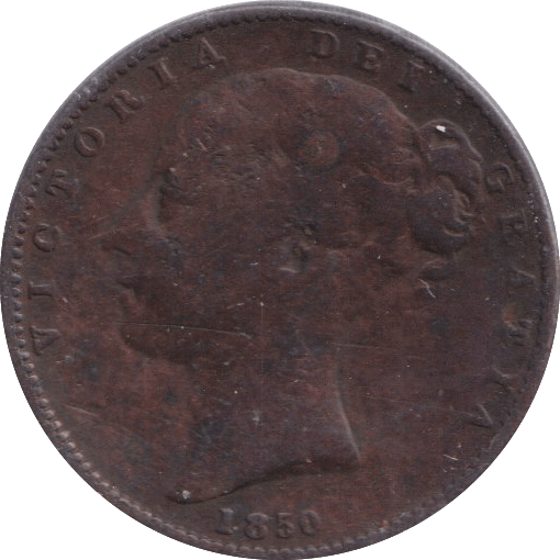 1850 FARTHING ( NF ) - FARTHING - Cambridgeshire Coins