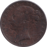 1850 FARTHING ( NF ) - FARTHING - Cambridgeshire Coins