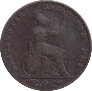 1850 FARTHING ( NF ) - FARTHING - Cambridgeshire Coins