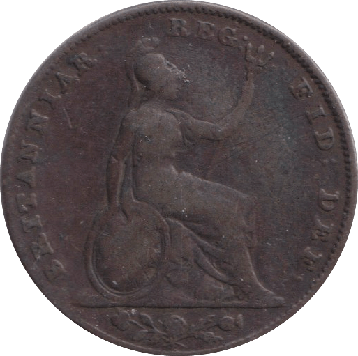 1850 FARTHING ( NF ) - FARTHING - Cambridgeshire Coins