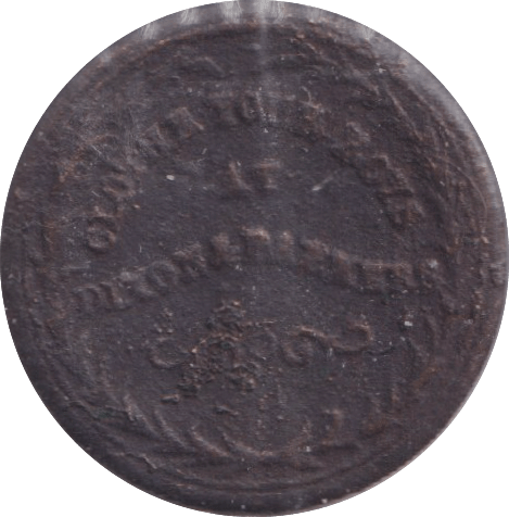 1850 FARTHING TOKEN NOTTINGHAM LISTER GATE - FARTHING TOKEN - Cambridgeshire Coins