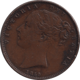 1850 FARTHING ( VF ) - FARTHING - Cambridgeshire Coins