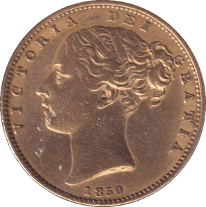 1850 GOLD SOVEREIGN ( EF ) - SOVEREIGN - Cambridgeshire Coins