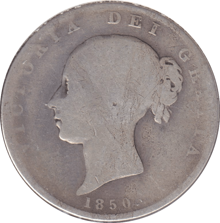 1850 HALFCROWN ( FAIR ) 1 - HALFCROWN - Cambridgeshire Coins