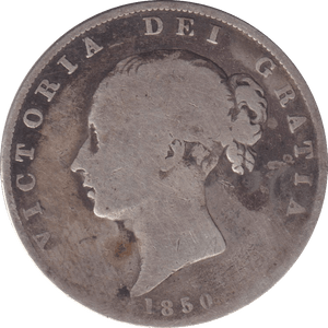 1850 HALFCROWN ( FAIR ) - HALFCROWN - Cambridgeshire Coins