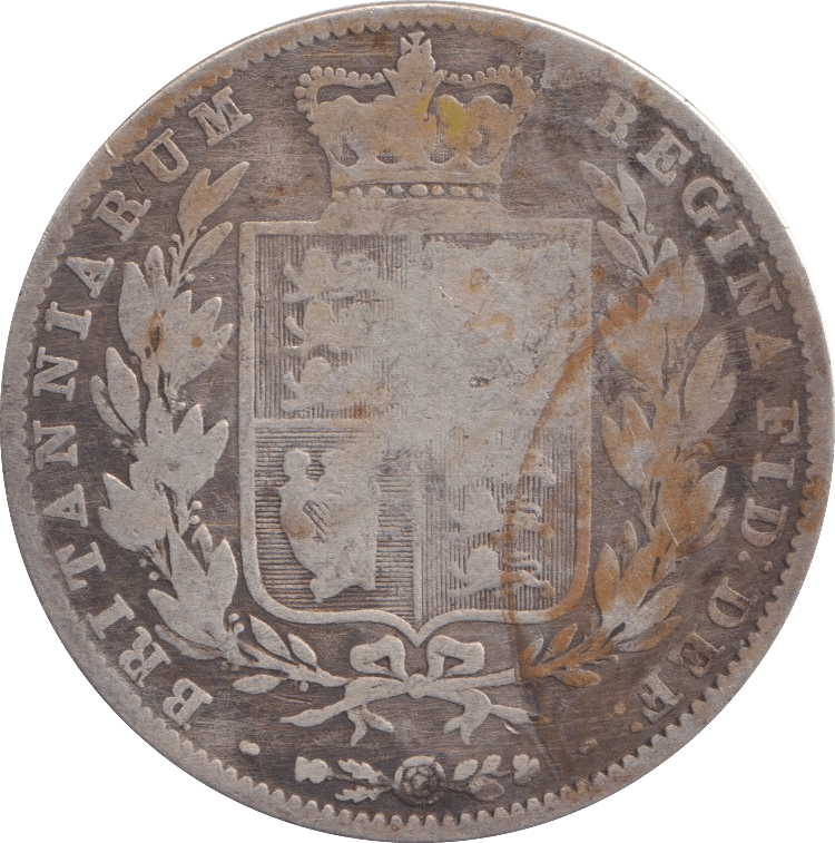 1850 HALFCROWN ( FAIR ) - HALFCROWN - Cambridgeshire Coins