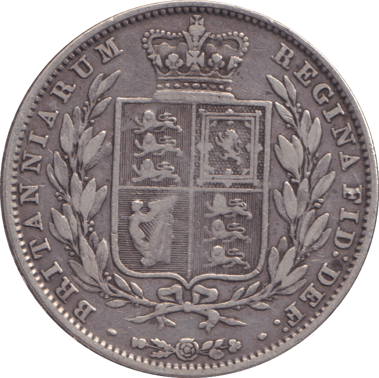 1850 HALFCROWN ( GF ) - HALFCROWN - Cambridgeshire Coins