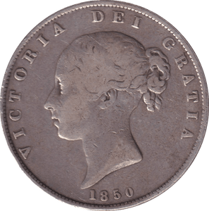 1850 HALFCROWN ( GF ) - HALFCROWN - Cambridgeshire Coins
