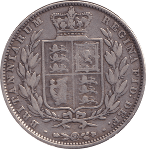 1850 HALFCROWN ( GF ) - HALFCROWN - Cambridgeshire Coins