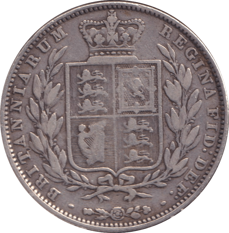 1850 HALFCROWN ( GF ) - HALFCROWN - Cambridgeshire Coins