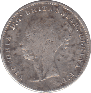 1850 SILVER THREEPENCE ( FAIR ) - THREEPENCE - Cambridgeshire Coins