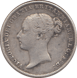 1850 SIXPENCE ( FINE ) - SIXPENCE - Cambridgeshire Coins