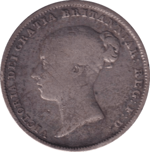 1850 SIXPENCE ( NF ) - SIXPENCE - Cambridgeshire Coins
