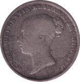 1850 SIXPENCE ( NF ) - SIXPENCE - Cambridgeshire Coins