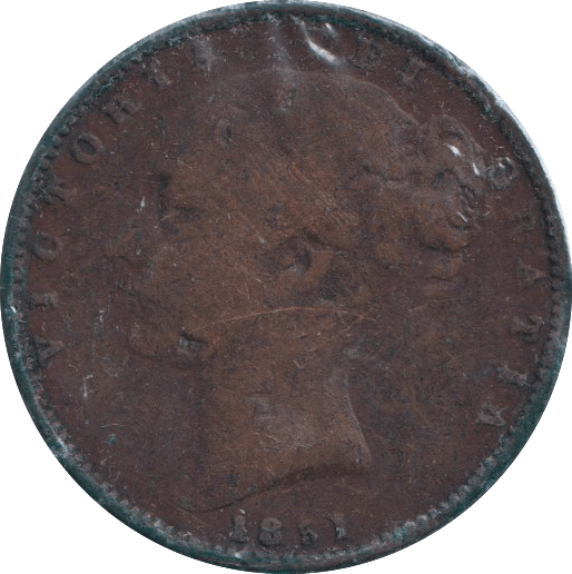 1851 FARTHING ( FAIR ) - FARTHING - Cambridgeshire Coins