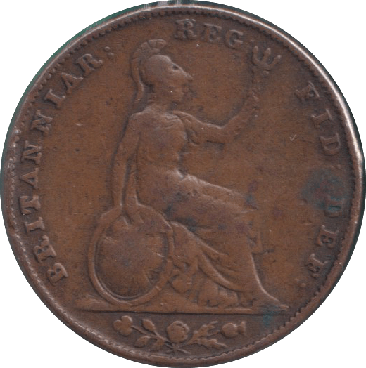 1851 FARTHING ( FINE ) - FARTHING - Cambridgeshire Coins