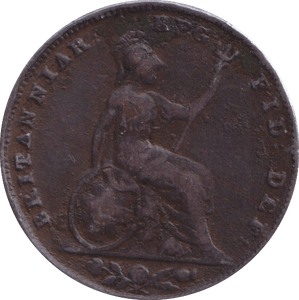 1851 FARTHING ( FINE ) - FARTHING - Cambridgeshire Coins