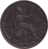 1851 FARTHING ( FINE ) - FARTHING - Cambridgeshire Coins
