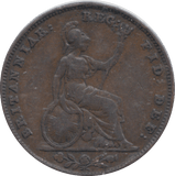 1851 FARTHING ( GF ) - FARTHING - Cambridgeshire Coins