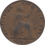 1851 FARTHING ( GF ) - FARTHING - Cambridgeshire Coins