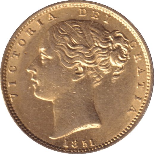 1851 GOLD SOVEREIGN ( EF ) - SOVEREIGN - Cambridgeshire Coins