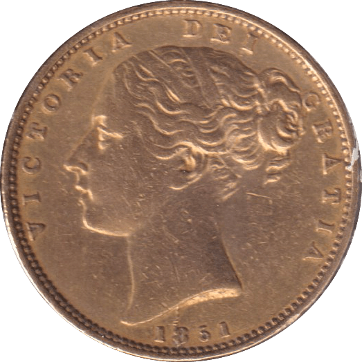 1851 GOLD SOVEREIGN ( GVF ) - SOVEREIGN - Cambridgeshire Coins