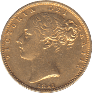 1851 GOLD SOVEREIGN ( GVF ) - SOVEREIGN - Cambridgeshire Coins