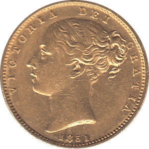 1851 GOLD SOVEREIGN ( GVF ) - SOVEREIGN - Cambridgeshire Coins
