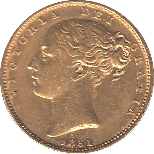 1851 GOLD SOVEREIGN ( GVF ) - SOVEREIGN - Cambridgeshire Coins