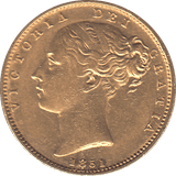 1851 GOLD SOVEREIGN ( GVF ) - SOVEREIGN - Cambridgeshire Coins