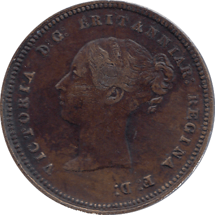 1851 HALF FARTHING ( EF ) - Cambridgeshire Coins
