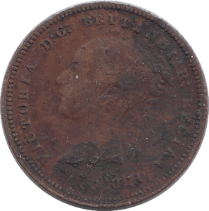 1851 HALF FARTHING F78 ( FINE ) - HALF FARTHING - Cambridgeshire Coins