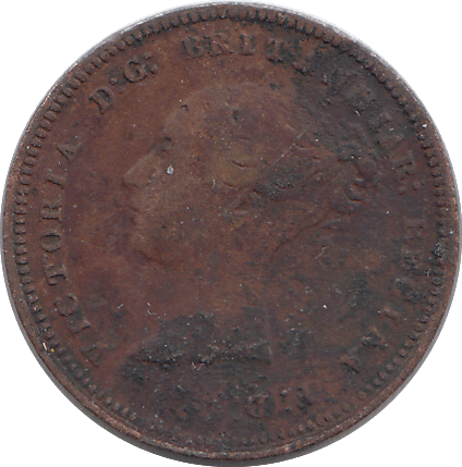 1851 HALF FARTHING F78 ( FINE ) - HALF FARTHING - Cambridgeshire Coins