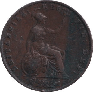 1851 HALF PENNY ( VF ) - HALFPENNY - Cambridgeshire Coins