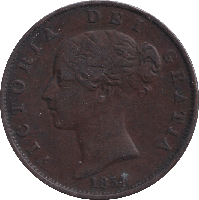 1851 HALF PENNY ( VF ) - HALFPENNY - Cambridgeshire Coins