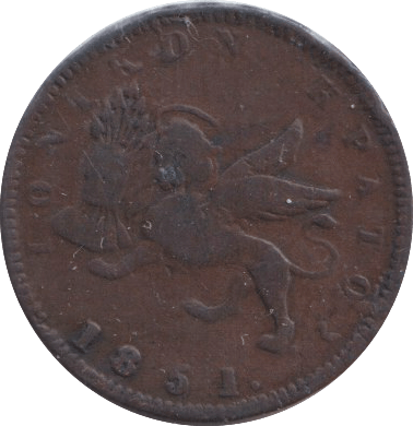 1851 LEPTON IONIAN ISLAND - WORLD COINS - Cambridgeshire Coins