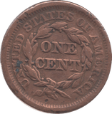 1851 ONE CENT USA - WORLD COINS - Cambridgeshire Coins