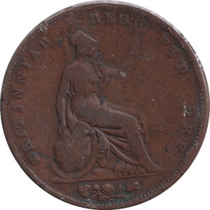 1851 PENNY ( FINE ) - PENNY - Cambridgeshire Coins