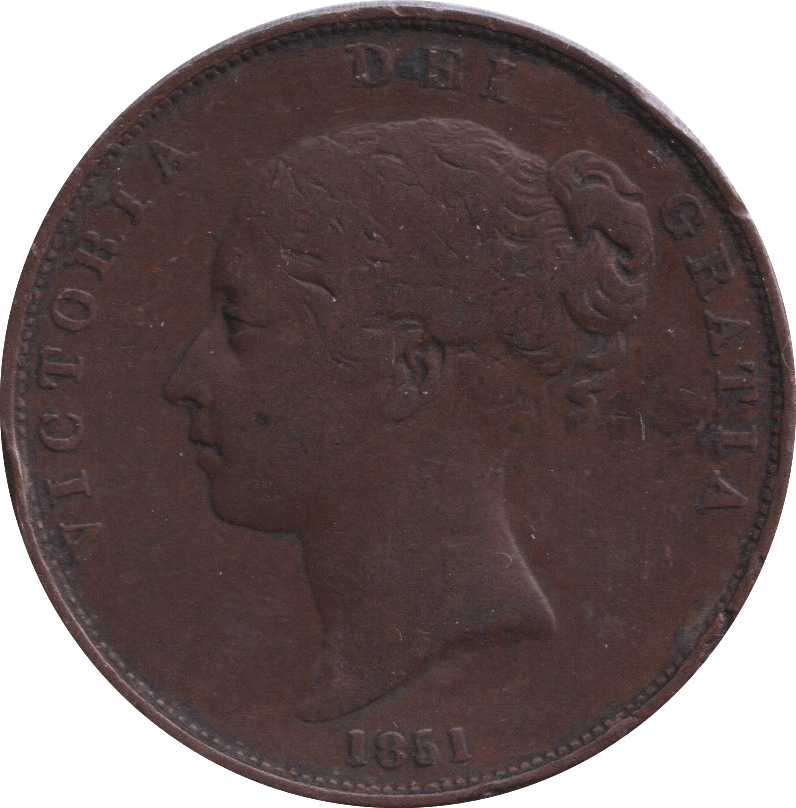 1851 PENNY ( GF ) - PENNY - Cambridgeshire Coins