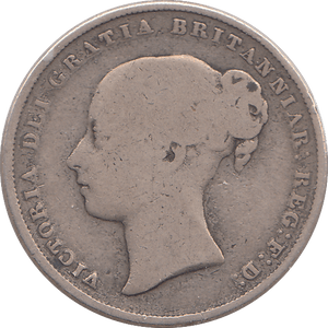 1851 SHILLING ( FINE ) - SHILLING - Cambridgeshire Coins