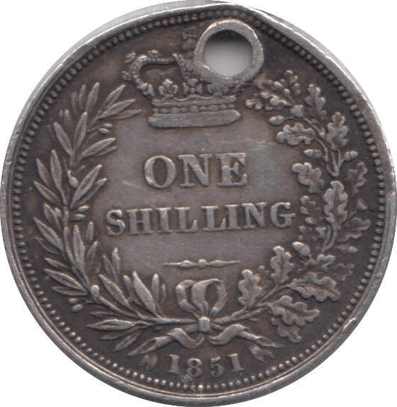 1851 SHILLING ( GVF ) - Shilling - Cambridgeshire Coins